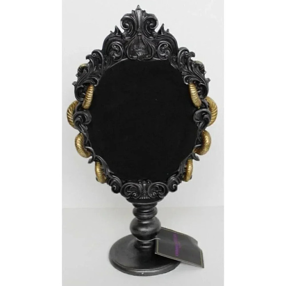 NEW Halloween Gothic CHRISTIAN SIRIANO NEW YORK Framed Mirror W/ Gold Snakes - Picture 4 of 4